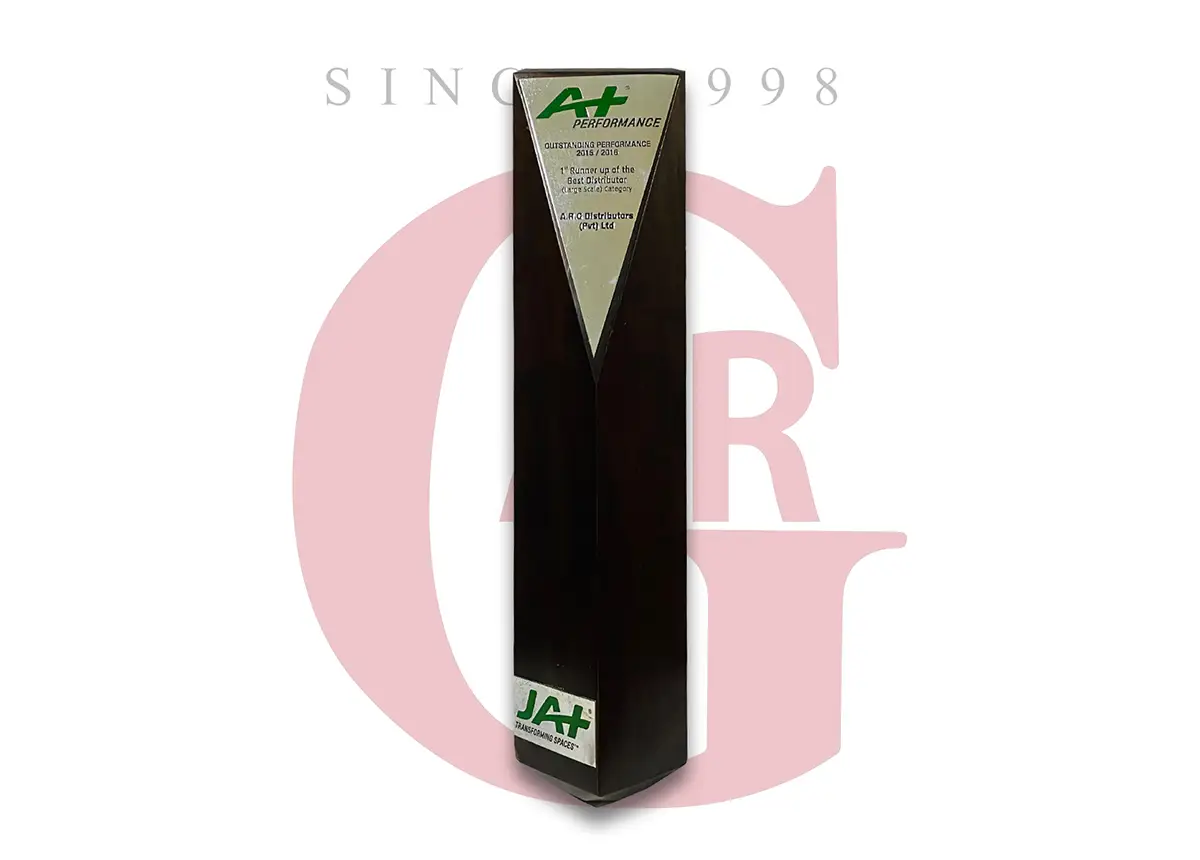 1st Runner-Up, Best Distributor of JAT Holdings PLC, 2015–2016