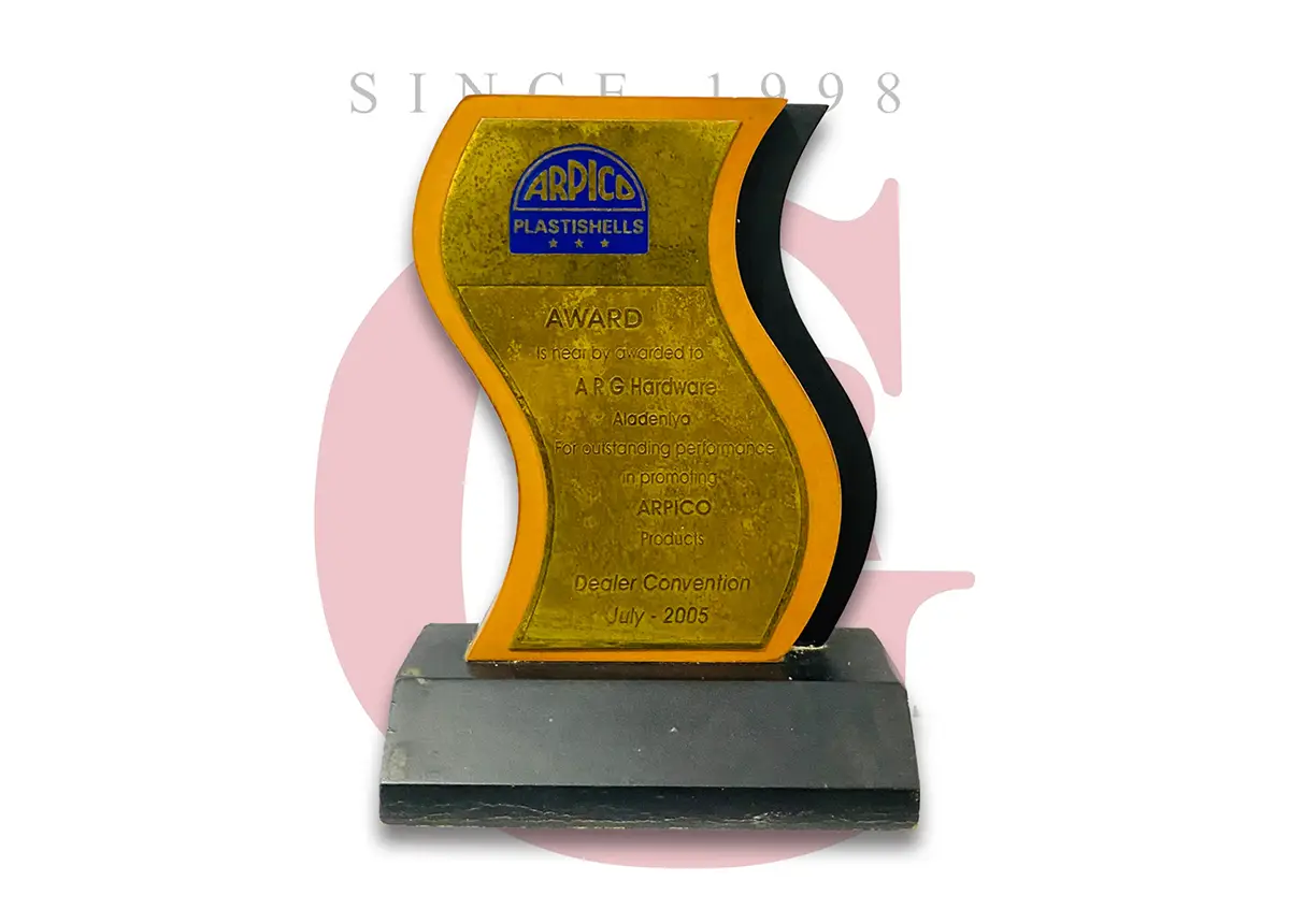 ARPICO Plastishells Best Performing trophy, 2005